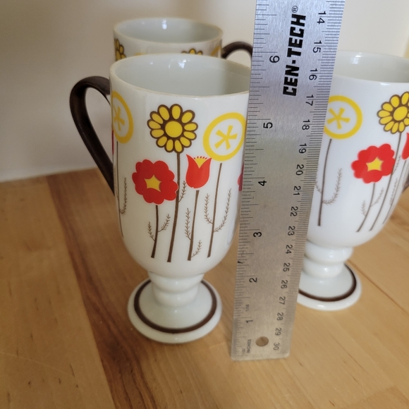 New Trends inc Japan Flower Cup Set of 3 Cups - Picture 6 of 7